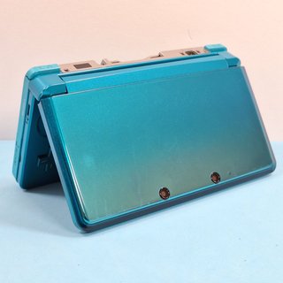 Nintendo 3DS Aqua Blue + Custodia