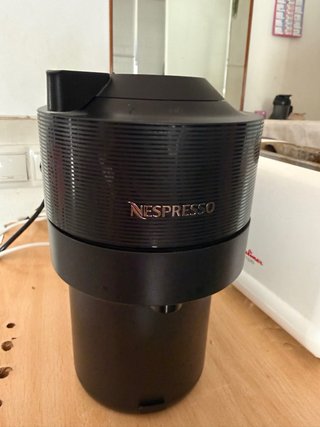Cafetera de Cápsulas Negra.Nespresso