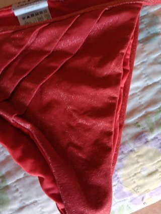 Braguitas bikini Calzedonia rojas