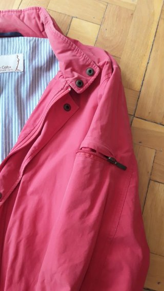 Chaqueta cortavientos Peter Cofox Roja