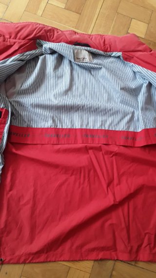 Chaqueta cortavientos Peter Cofox Roja