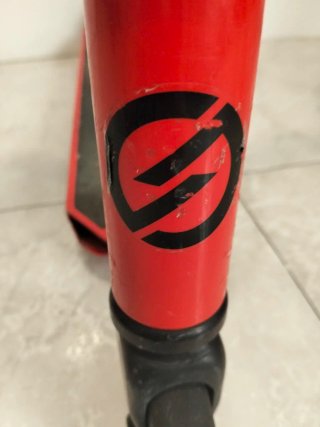 Patinete scooter Oxelo Rojo y Negro