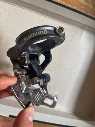Desviador delantero bicicleta shimano
