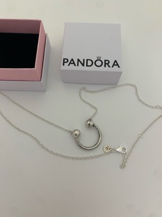 Collar Pandora Herradura 45cm charm