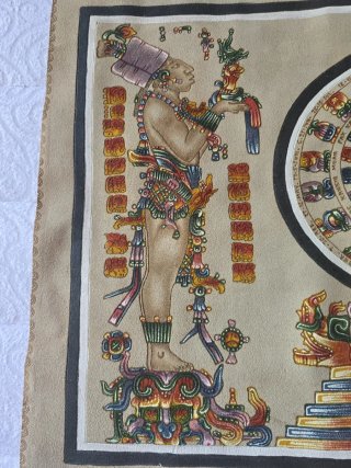 Tapiz Decorativo Estilo Azteca