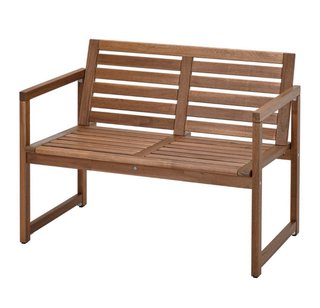 Banco de exterior madera acacia Ikea