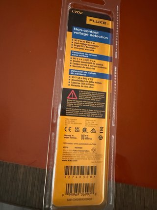 Detector de Tensión Fluke LVD2 CAT IV 600V