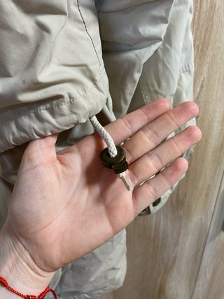 Parka Beige Hombre