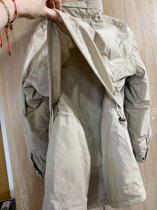 Parka Beige Hombre