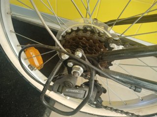 Bicicleta niña Riverside, 20 pulgadas, 6 cambios.