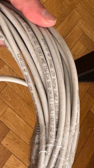 Cable de red Cat 6