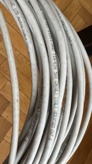 Cable de red Cat 6