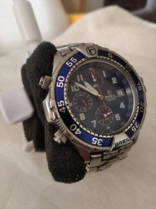 Reloj Breil Cronógrafo Alarma Azul