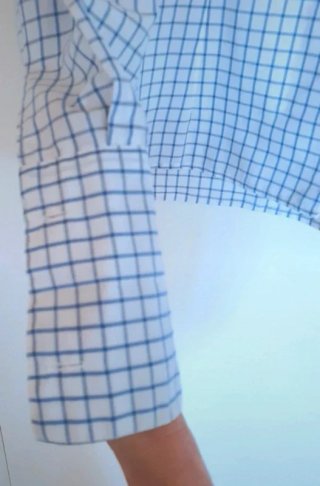 Blusa vintage cuadros