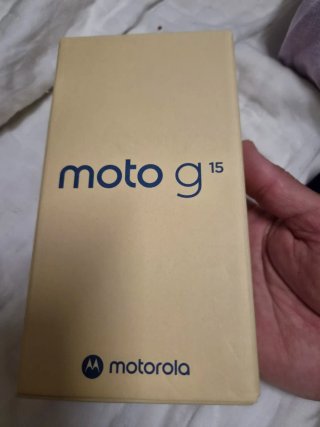 Motorola g15 Gris