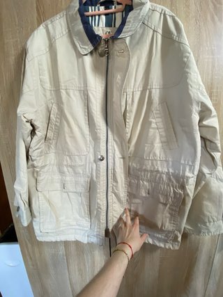 Parka Beige Hombre