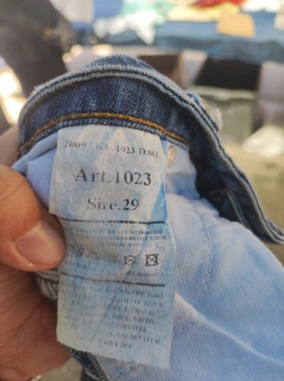 Pantalón Vaquero Emporio Armani Azul