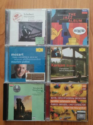 Lote CDs Música Clásica y Variados