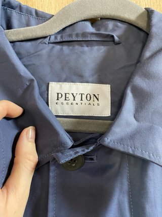 Chaqueta Peyton azul botones