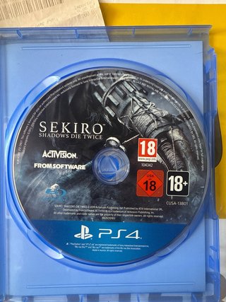 Sekiro: Shadows Die Twice PS4