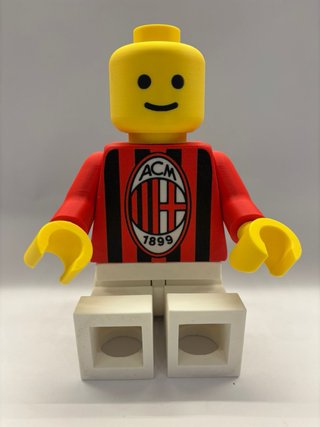 Brick Lego 20cm AC Milan