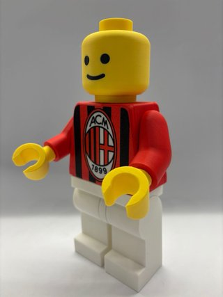 Brick Lego 20cm AC Milan