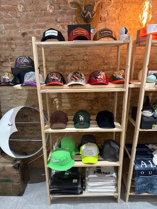 Estantería de madera de 5 baldas