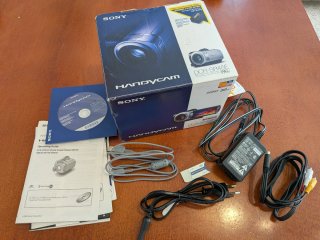 Videocámara Sony Handycam DCR-SR45E NO BATERIA