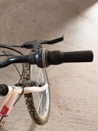 Bicicleta blanca SPEED