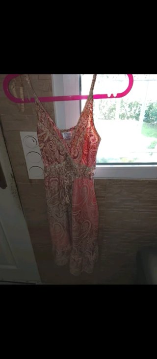 Vestido estampado multicolor
