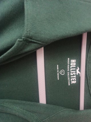 Chaqueta Hollister verde