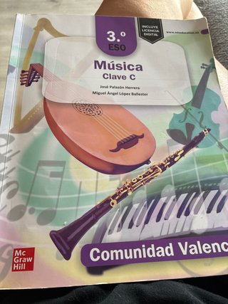 Libro Música Clave C 3.º ESO