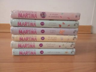6 libros de la diversión de Martina