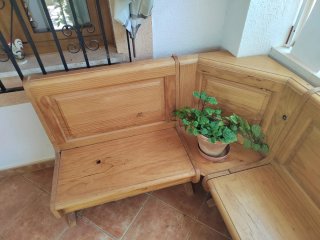 Banco Rinconera Madera Norte