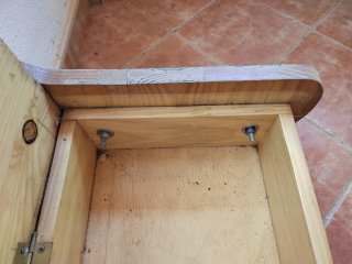 Banco Rinconera Madera Norte