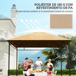 Cubierta de Repuesto para Cenador 3x3 m