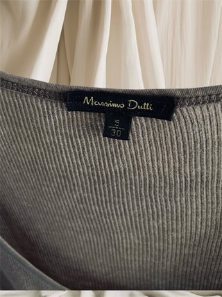 Camiseta Massimo Dutti verde T36