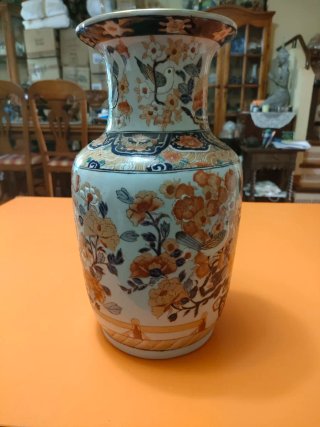 Antiguo jarrón Imari porcelana principios sXX