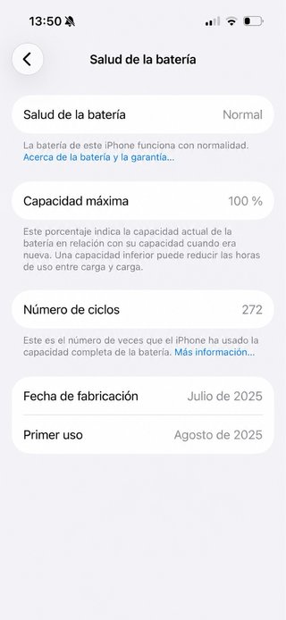 iPhone 16 Azul - Nuevo, solo abierto