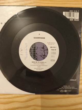 SINGLE SCORPIONS VINILO 7" HARD ROCK METAL AOR