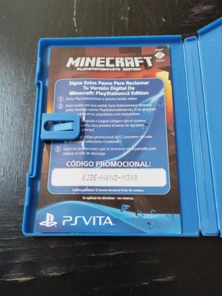 Minecraft PlayStation Vita Edition son probar