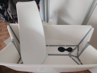 Bañera Stokke plegable con hamaca