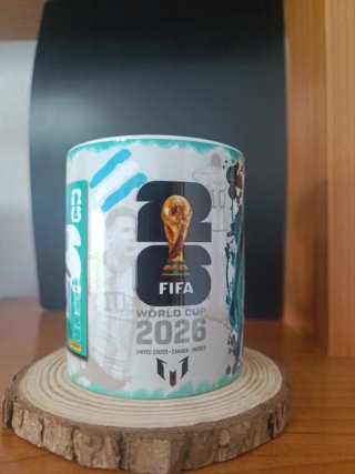 Taza Lionel Messi Fútbol