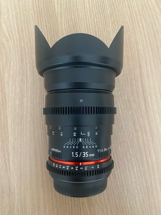 Samyang Wallimex Pro 35mm T1.5 EF
