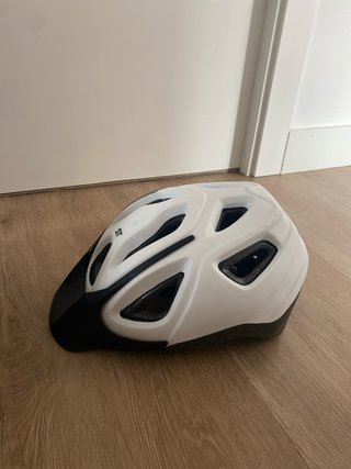 Casco Rockrider Decathlon Bicicleta Blanco nuevo