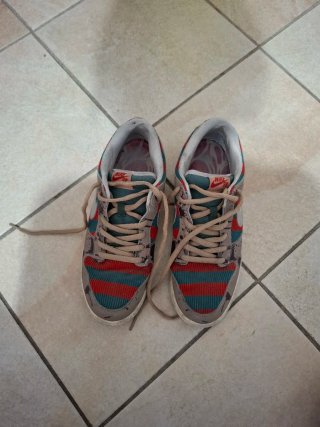 Scarpe Nike Dunk Low Freddy Krueger