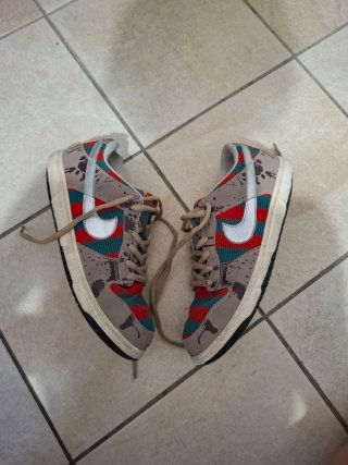 Scarpe Nike Dunk Low Freddy Krueger