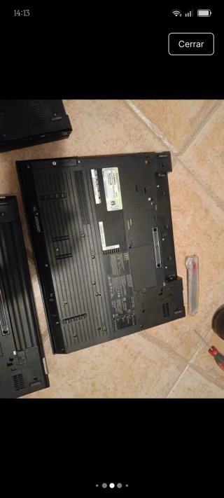 IBM Thinkpad R52 Portátil Negro