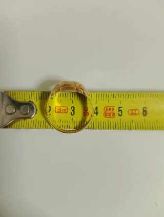 Anillo Oro 18k Talla 14 Estrellas