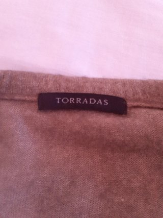 Jersey fino invierno marrón talla 46